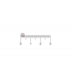 Ímã de neodímio 4x1,5 mm - 100 pçs - N42